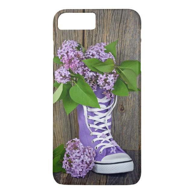 Lilac Sneaker Case-Mate iPhone Case (Back)