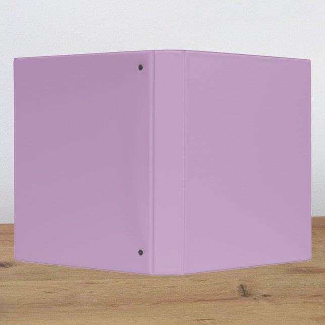 Lilac Solid Color 3 Ring Binder (Creator Uploaded)