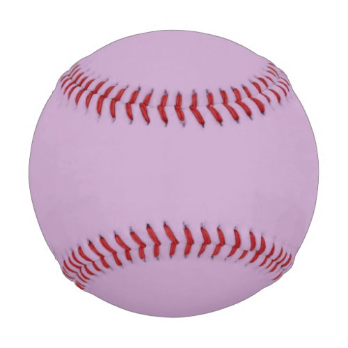 Lilac Solid Color Baseball