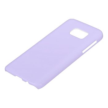 Lilac Solid Color Samsung Galaxy S7 Case by SimplyColor at Zazzle