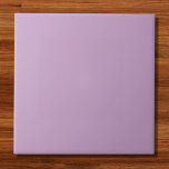 Lilac Solid Color Ceramic Tile<br><div class="desc">Lilac Solid Color</div>