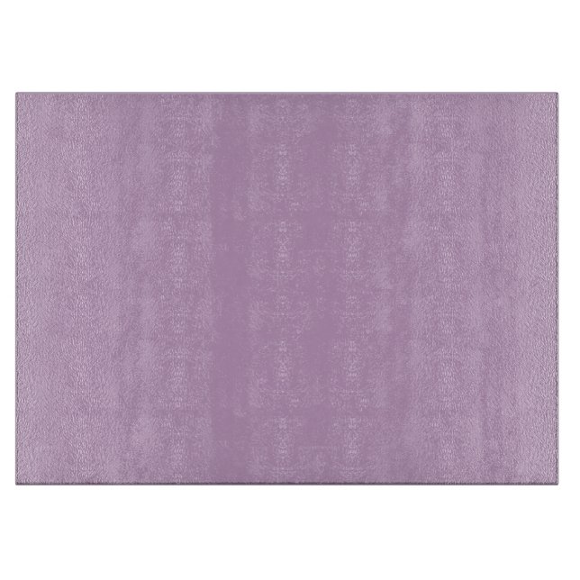 Lilac Solid Color Cutting Board (Front)