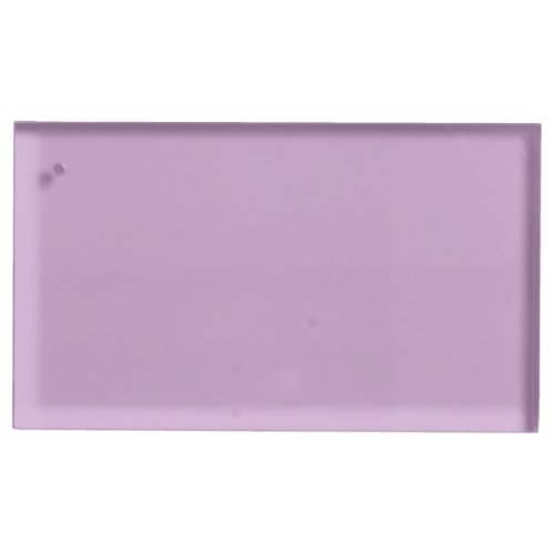 Lilac Solid Color Place Card Holder