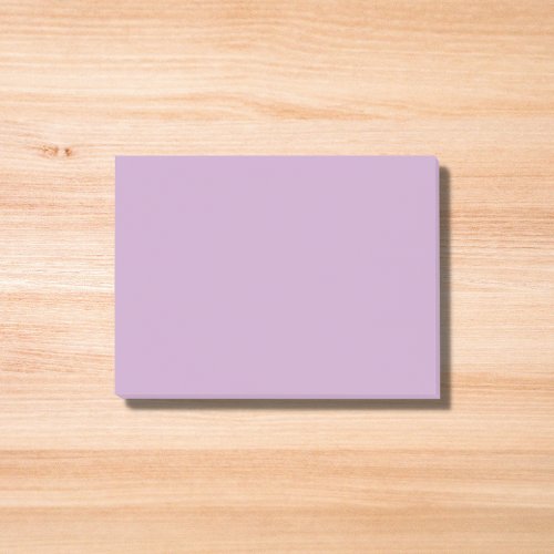 Lilac Solid Color Post_it Notes