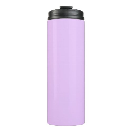 Lilac solid color thermal tumbler