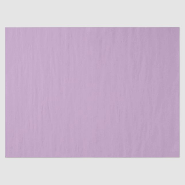 Lilac Solid Color Tissue Paper (Front)