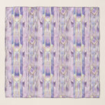 Lilac Stained Glass Elegance Scarf<br><div class="desc">This mesmerizing design showcases a captivating arrangement of lilac-tinted stained glass,  creating a harmonious blend of soft hues and intricate patterns. Our Lilac Stained Glass Elegance design will add a touch of sophistication to any setting.</div>
