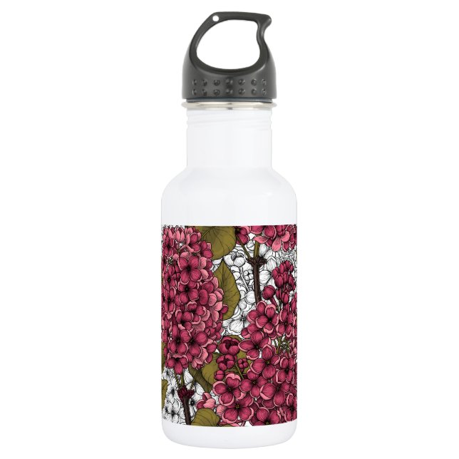 Lilac Stainless Steel Water Bottle (Front)