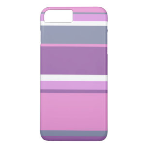 Lilac stripes iPhone 8 plus/7 plus case