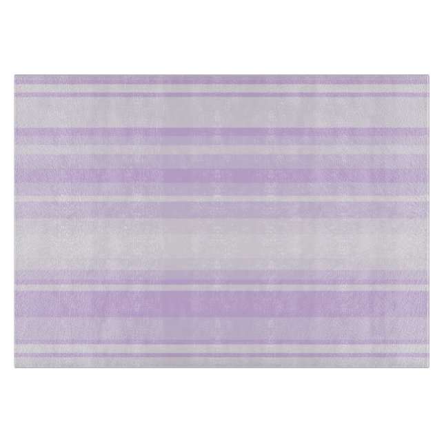 Lilac stripes cutting board (Front)