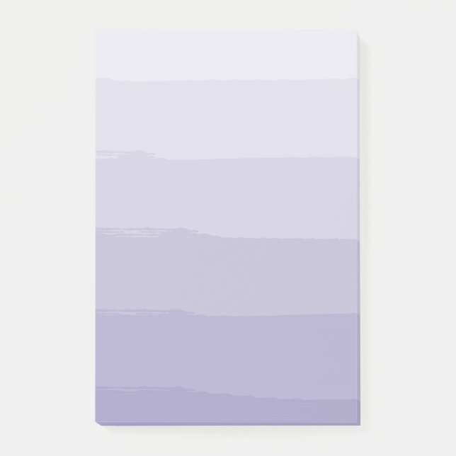 Lilac Stripes Post-it Notes (Front)