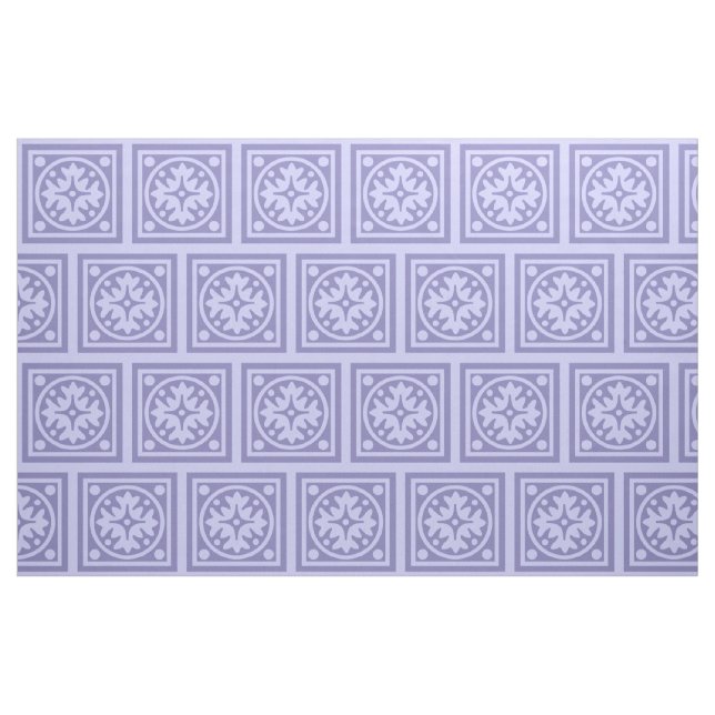 Lilac Tile Design Fabric (Fat Quarter)
