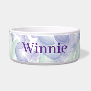 Lilac Watercolor Bowl