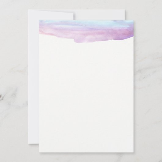 Lilac Watercolor Price cards (Back)
