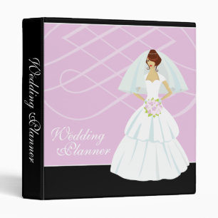 Lilac Wedding Planner Binder