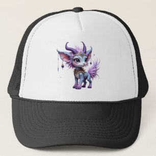 Lilac Whisper – Enchanted Forest Guardian. Trucker Hat