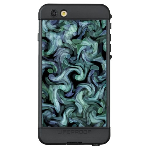 LilacBlue Swirl Watercolor II Lifeproof Case