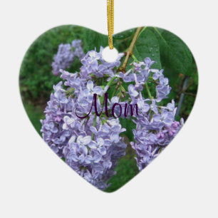 Lilacs for Mother's Day Ceramic Ornament