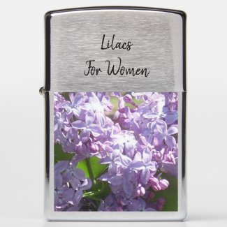 Lilacs For Women Zippo Lighter