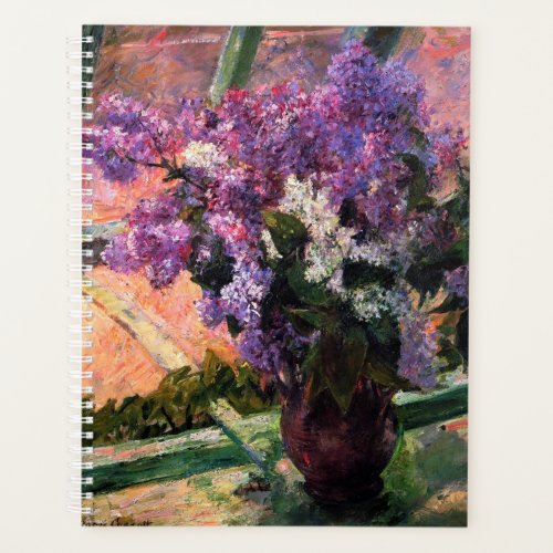 Lilacs in a Window by Mary Cassatt Planner