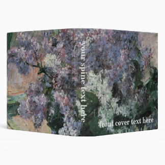 Lilacs in a Window by Mary Cassatt, Vintage Art Binder