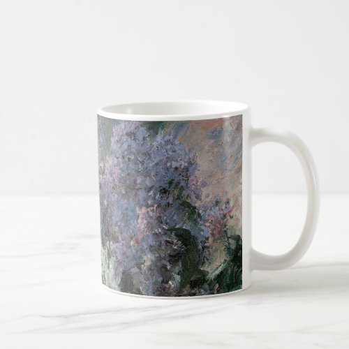 Lilacs in a Window by Mary Cassatt Vintage Art Coffee Mug