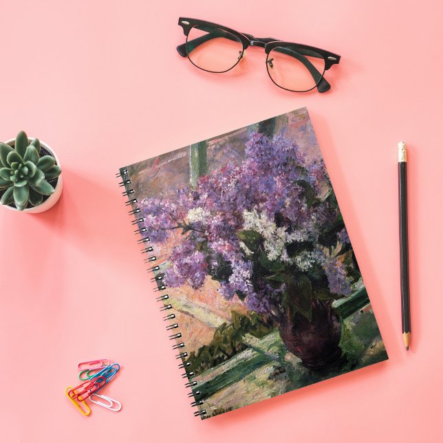 Lilacs in a Window | Mary Cassatt Notebook (Creator Uploaded)