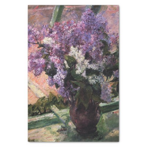 Lilacs in a Window Tissue Paper