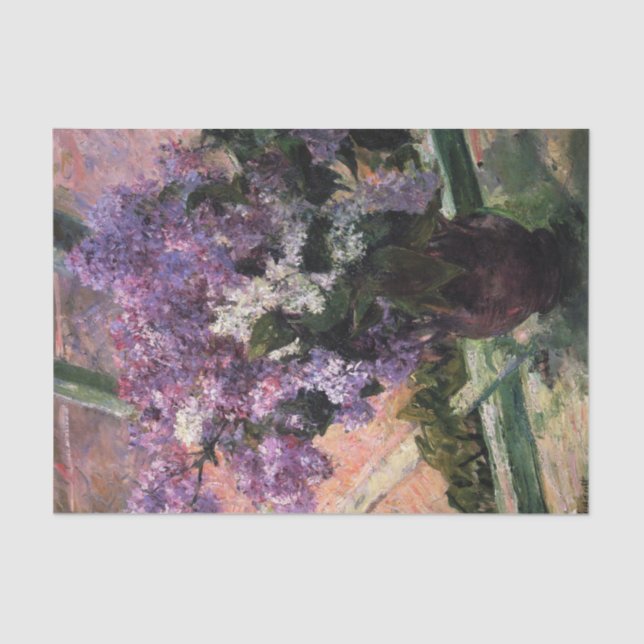 Lilacs in a Window Tissue Paper (Front)