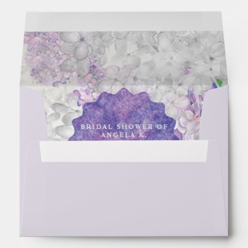 Lilacs in Bloom Spring Wedding Event  Envelope