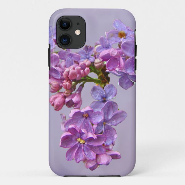 Lilacs in Springtime Case-Mate iPhone Case (Back)