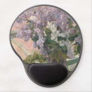Lilacs in Window by Mary Cassatt American Painter Gel Mouse Pad