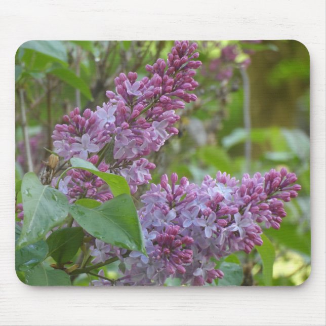Lilacs Mouse Pad (Front)