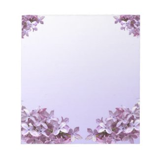 Lilacs Notepad