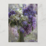 Lilacs Of Love Art Postcard