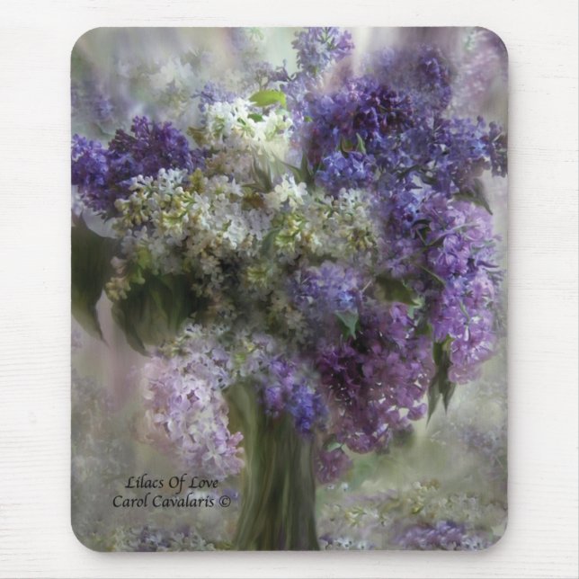 Lilacs Of Love Mousepad (Front)
