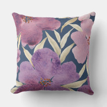 Lilacs on watercolor