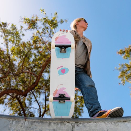 Lilah Loves Skateboard Skateboard