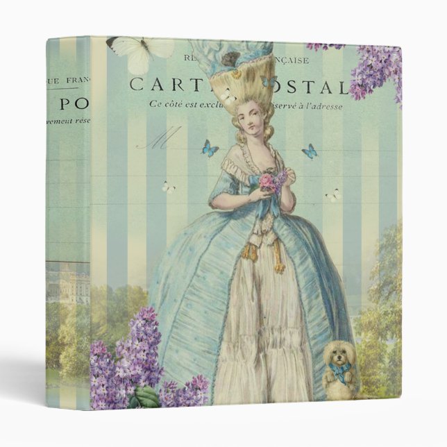 Lilas au printemps 3 ring binder (Front/Spine)