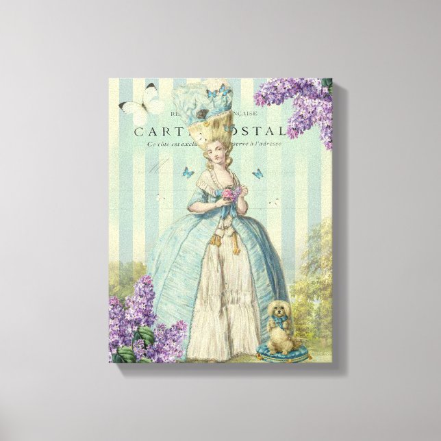 Lilas au printemps canvas print (Front)