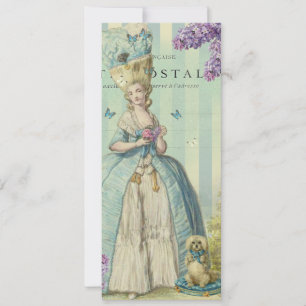 Lilas au printemps invitation