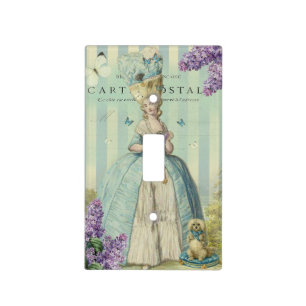 Lilas au printemps light switch cover