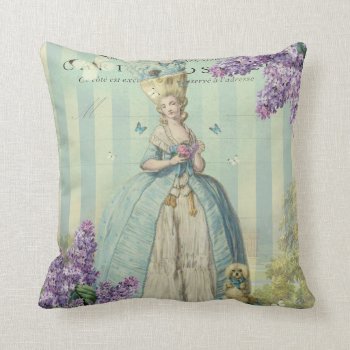 Lilas Au Printemps Throw Pillow by WickedlyLovely at Zazzle