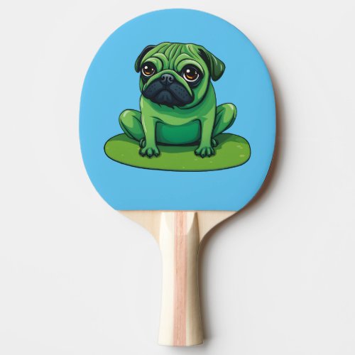 Lili Pug Ping Pong Paddle