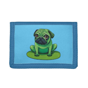 Lili Pug Trifold Wallet