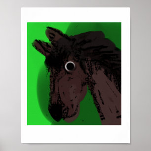 Lilian The Horse Poster