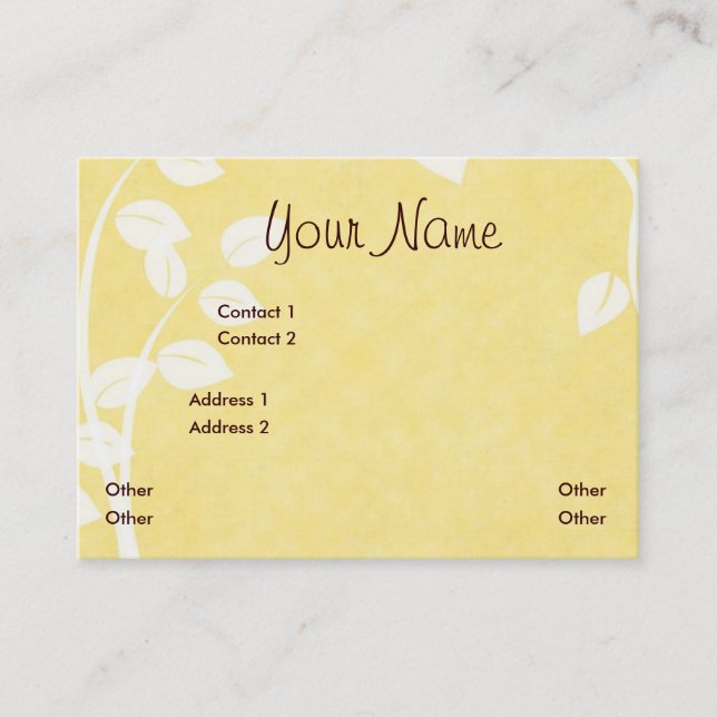 LiLiANAa Business Profile Card (Front)