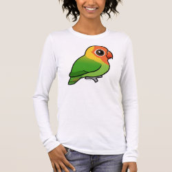 Birdorable Lilian's Lovebird Women's Basic Long Sleeve T-Shirt