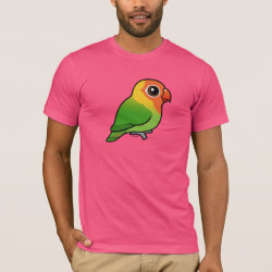 Birdorable Lilian's Lovebird Men's Basic American Apparel T-Shirt