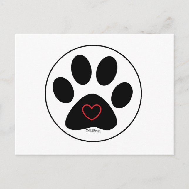 LiliBean's Love Postcard (Front)